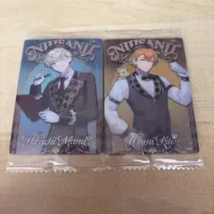 にじさんじ　ウエハース　カード　緋八マナ　宇佐美リト