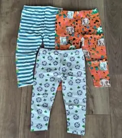 お値下げ　ベビースパッツ 3点セット カラフル