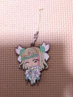 映画　キミとアイドルプリキュア　ラバーストラップ　キュアズキューン