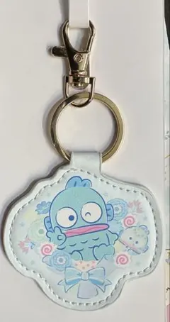 はぴだんぶい 5周年 ファミリーマート限定 合成皮革キーホルダー　ハンギョドン