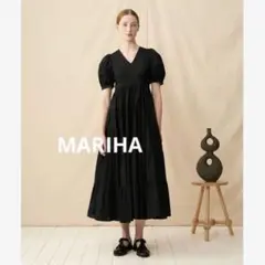 MARIHA シンデレラのドレス38 未使用 黒と青の花柄⑧ - メルカリ