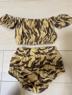 3coins スリコ　節分　セットアップ 鬼のパンツ