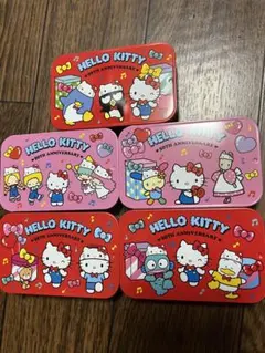 ハローキティ　50th Anniversary 缶　セット　サンリオ