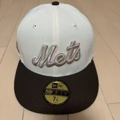 ニューエラ　メッツ　59fifty　海外別注カスタム 7-1/8
