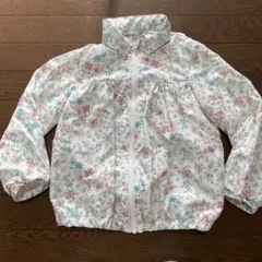 ブランシェス 花柄ジャンバー マウンテンパーカー ナイロンジャンバー130