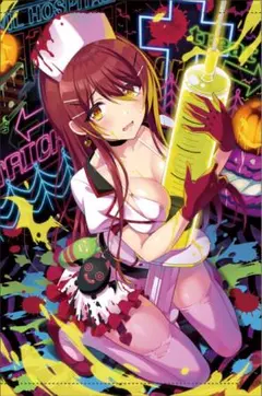 アイドルマスター　うらびより　大崎甜花　ハロウィン　ナース　B2 タペストリー