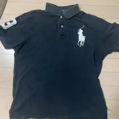 美品★ポロラルフローレン半袖ポロシャツ ビッグポニー ブラック