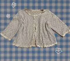 森ガール　fairygrunge 総レースカーディガン