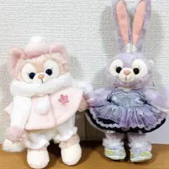 ダンシングスノーフレークス　リーナベル　ステラルー　ぬいぐるみバッジ　ぬいば