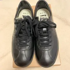 オニツカタイガー　LAWNSHIP 黒　ブラック　23㎝　美品　日本製