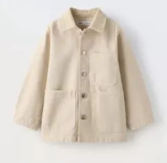 【早い者勝ち！】ZARA コンビカラーポケット　シャツジャケット