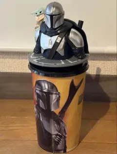 スターウォーズ マンダロリアン&グローグー トッパー フィギュア付ドリンクカップ