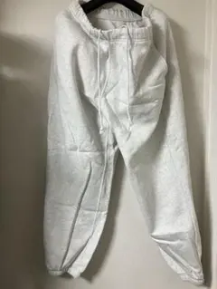 GU ヘビーウェイトスウェットワイドイージーパンツ　ライトグレー　XXL