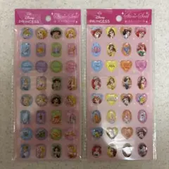 ☆ディズニープリンセス ストーンシール 2シートセット☆