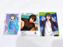 あんスタ 朔間零 カード デコステッカー 3枚セット クリアカード UNDEAD