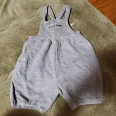 COMME CA DU MODE グレーオーバーオール 80cm No.60