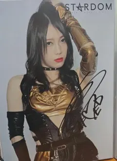 女子プロレス スターダム 鹿嶋沙希 ポートレート - メルカリ