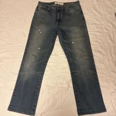ペーパーデニム ストレート ダメージ加工 W34のサムネイル