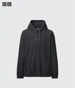 ユニクロU UNIQLO U ブラッシュドジャージープルパーカー