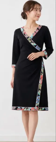 美品 LEONARD トリム カンカン カシュクール ワンピース - メルカリ