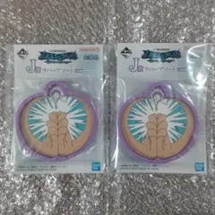 一番くじ ワンピース 未来島エッグヘッド J賞 ラバートレイ ルフィ2個