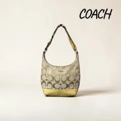 COACH コーチ シグネチャー ワンショルダーバッグ セミショルダーのサムネイル