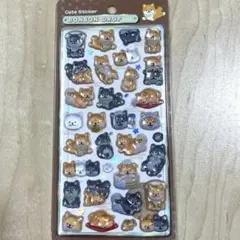 【最安値】【正規品】BONBONDROP シール 和柄　新作　柴犬　犬　クーリア