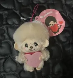 モンチッチハートマスコット　<全4種> ピンクのモンチッチ1点