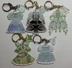 櫻井優衣 衣装アクリルキーホルダー 5点セット