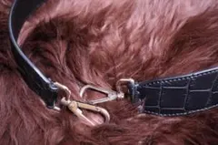 フェンディ FENDI 別売り品 マットクロコレザー バックストラップ ベルトのサムネイル