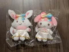 いちご新聞 50th むにゅぐるみマスコット　マイメロディ　ウィッシュミーメル