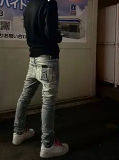 x*x様 ksubi ダメージデニム 30インチ正規品