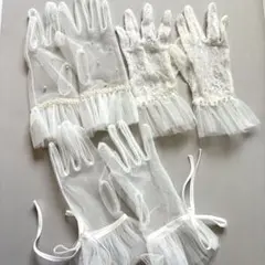 ウェディンググローブ セット