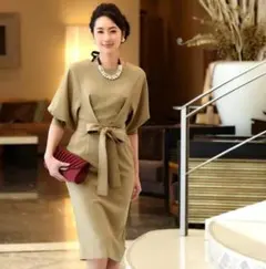 RUIRUE BOUTIQUE ルイルエブティック バルーンスリーブワンピースS