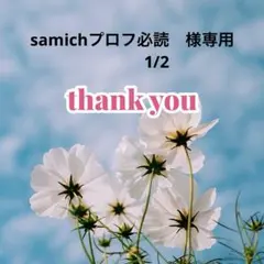 samichプロフ必読様　専用