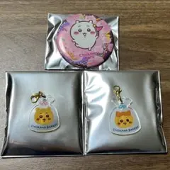 ちいかわパーク 缶バッジ＆ちいかわベーカリー チャーム