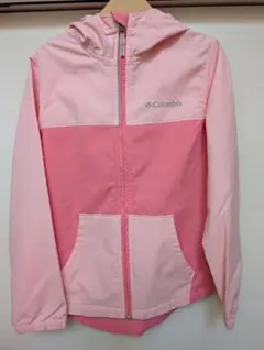 Columbia フード付きピンクジャケット