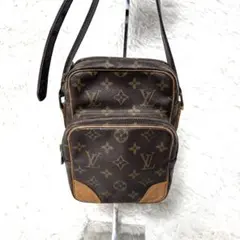 【LOUIS VUITTON】モノグラム　アマゾン　レザー　ショルダーバック