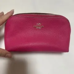 COACH ポーチ ピンク レザーのサムネイル