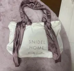 SNIDEL HOME トートバッグ ピンク 大きめ