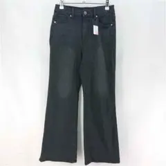 GUESS ブーツカットデニム パンツ ボトムス ブラック系 W25 レディースのサムネイル