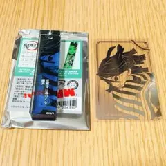 ジャンプショップ 鬼滅の刃 伊黒小芭内 箔カード アクリルスティックキーホルダー