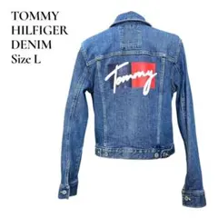 【TOMMY HILFIGER DENIM】デニムジャケット Size L
