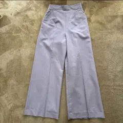 ラグナムーン　シンプルワイドパンツ