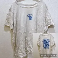 【OLD NAVY】大人気 ボタニカル バックプリント Tシャツ 大人カジュアルのサムネイル
