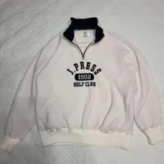 J.PRESS ゴルフクラブ ハーフジップ スウェットのサムネイル