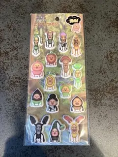 こびとづかん　光る　もっちもちシール