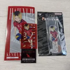 ハイキュー　一番くじ　狐爪研磨　F賞I賞