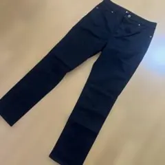 パンツ　ズボン　ブラック カジュアルパンツ　黒　XLサイズ　ハニーズ