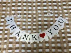 THANK YOU ガーランド ホワイト